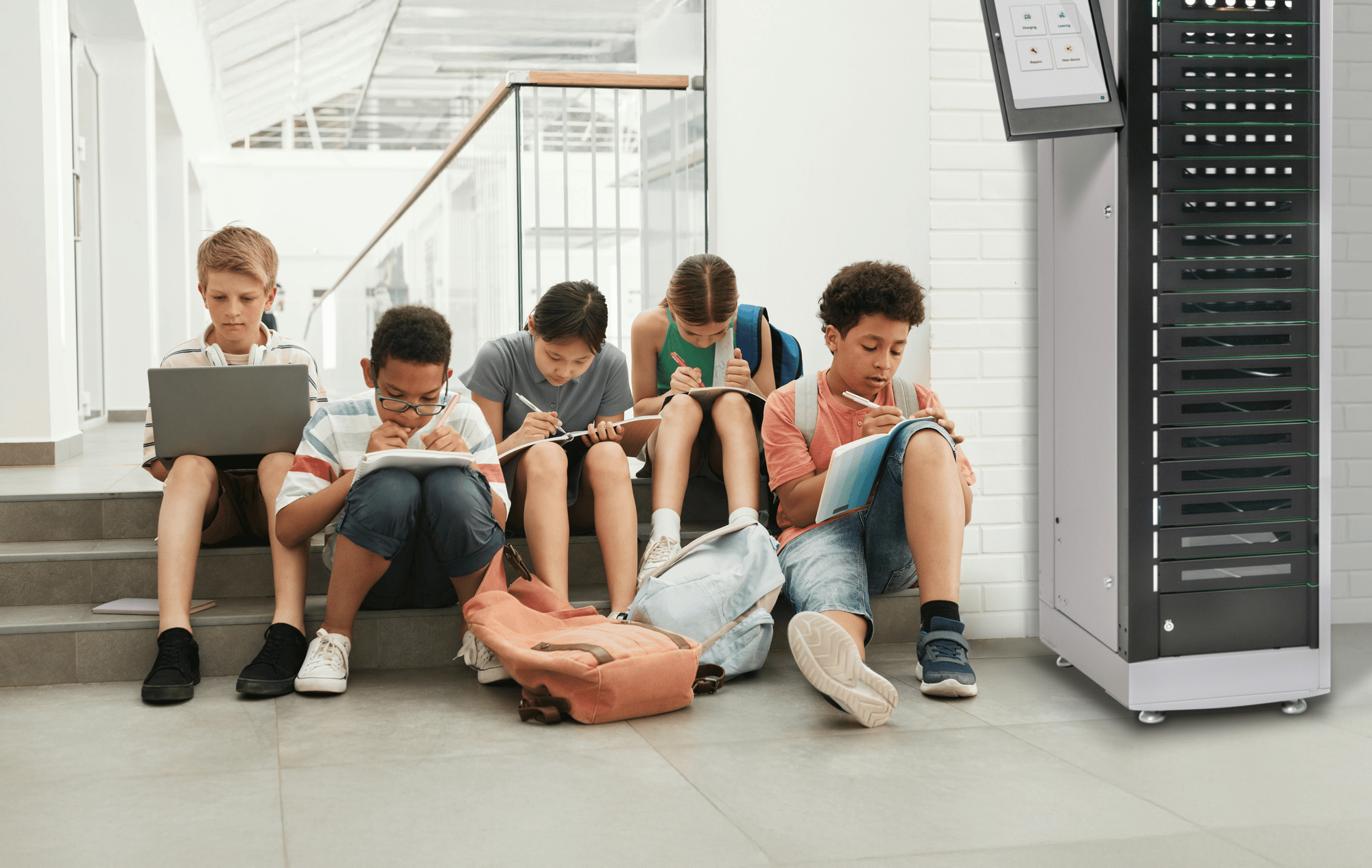 ForwardPass smart lockers for K-12
