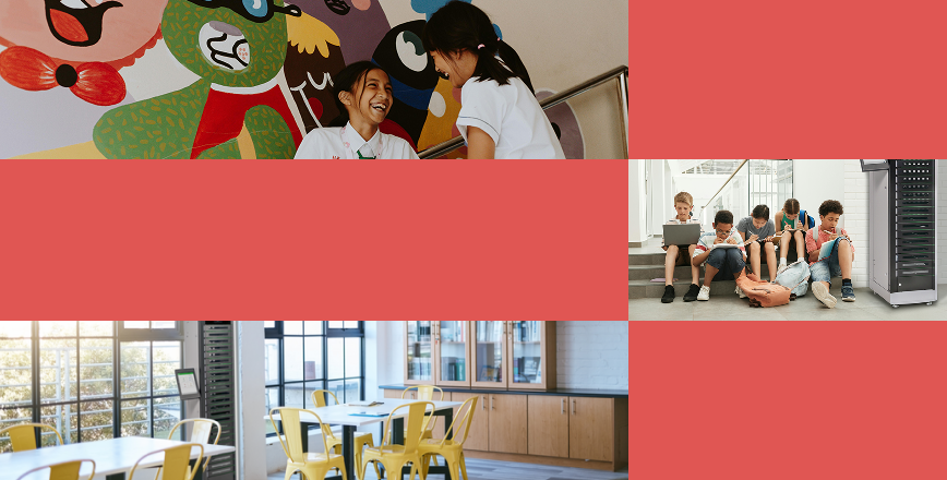 Smart Lockers for School Device Lending: Kingsway Case Study